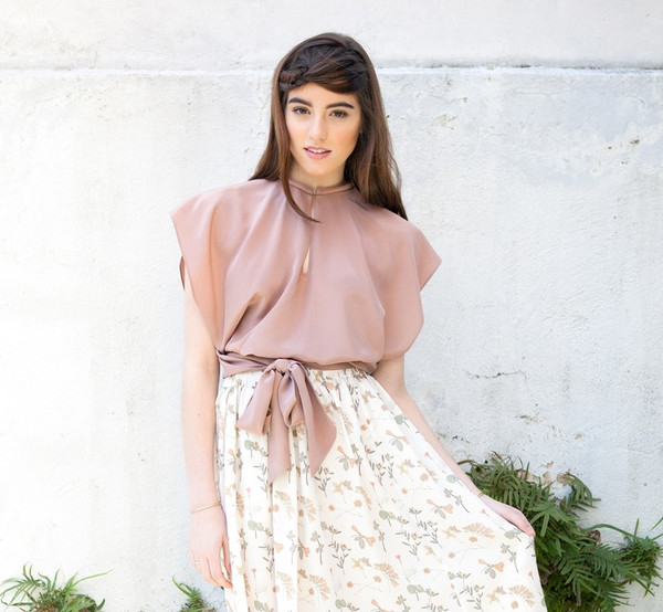 Plante Posy Top | Blue Plante Posy Top | Blue