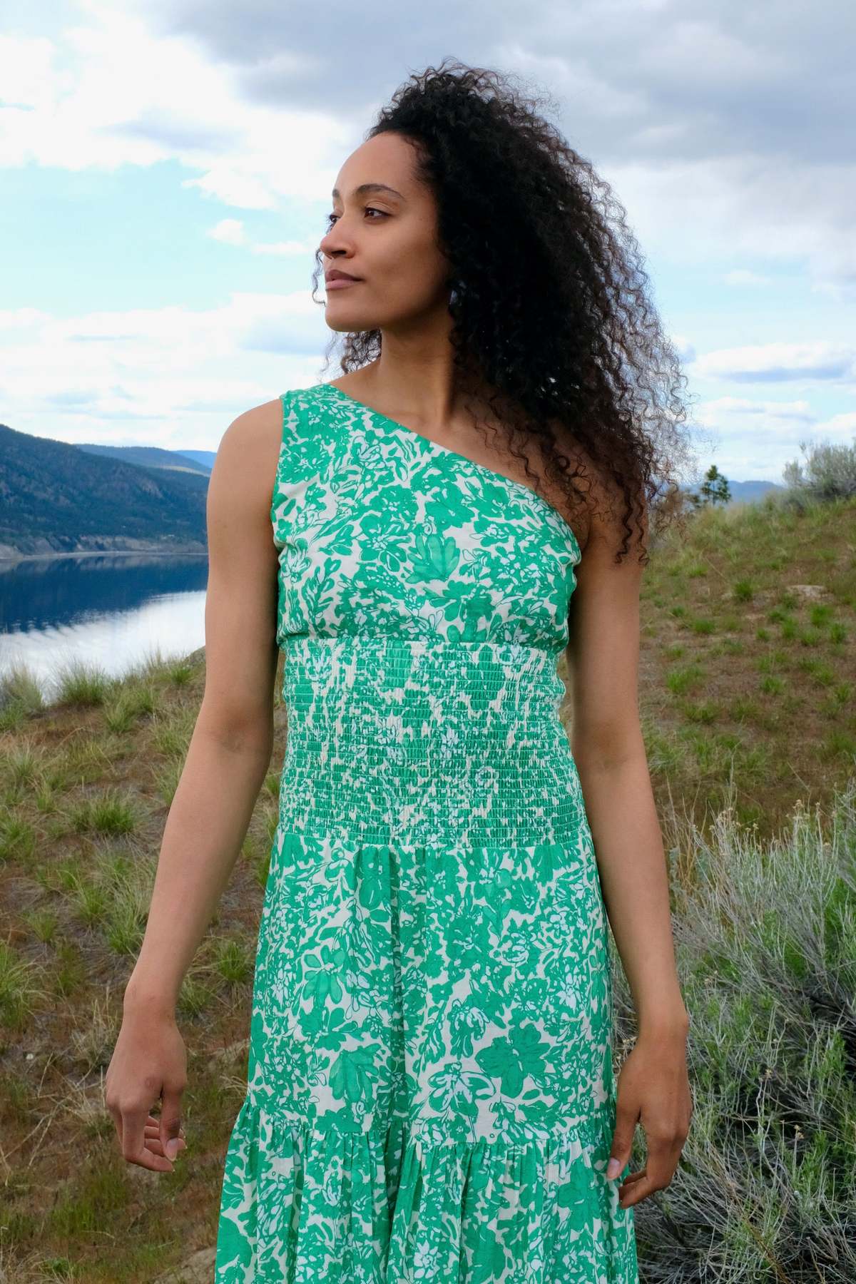 PEONY Vacation Midi Dress - Clover 