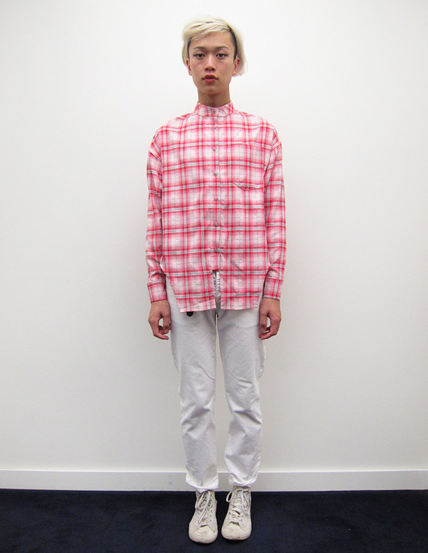 Eckhaus Latta Button Down | Red Plaid Eckhaus Latta Button Down | Red Plaid