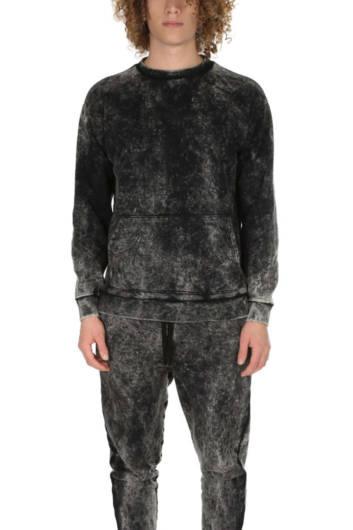 Robert Geller Acid Wash Crewneck 