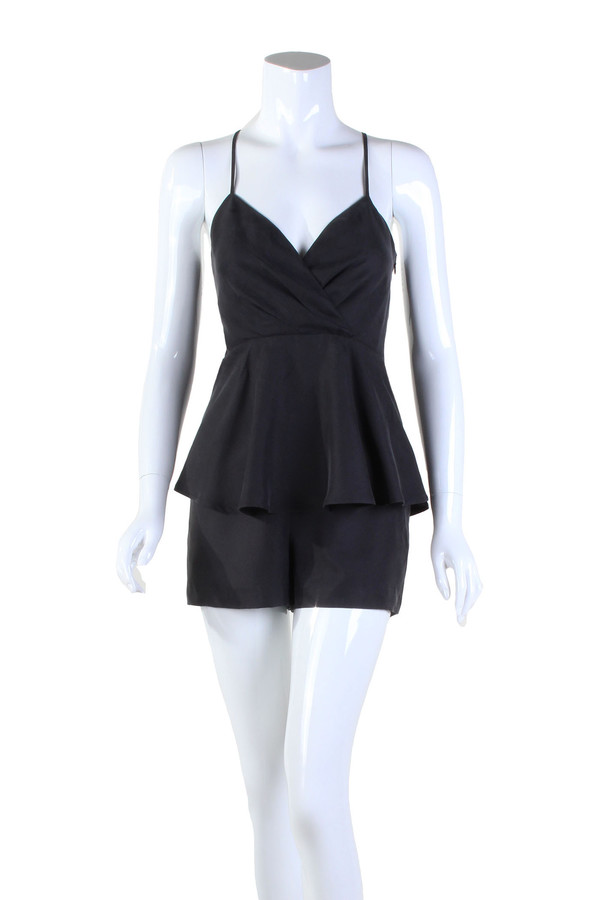 Cosette Orianna Romper Black Cosette Orianna Romper Black