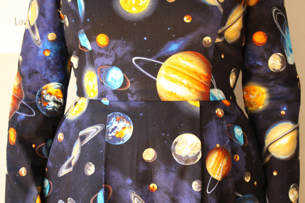Birds of North America Puffbird Dress (Universe) Birds of North America Puffbird Dress (Universe)