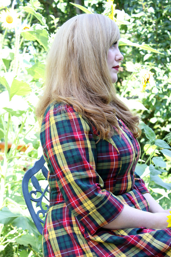 Birds of North America Wood Rail Dress (Buchanan Plaid) Birds of North America Wood Rail Dress (Buchanan Plaid)