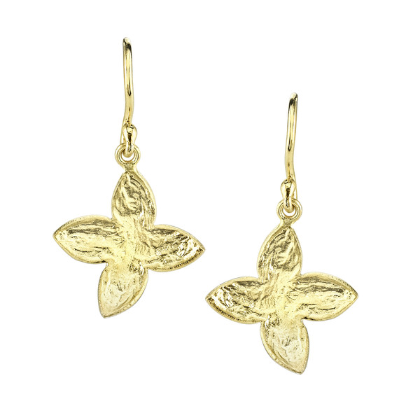 SíSí Design Gold Jasmine Earrings SíSí Design Gold Jasmine Earrings
