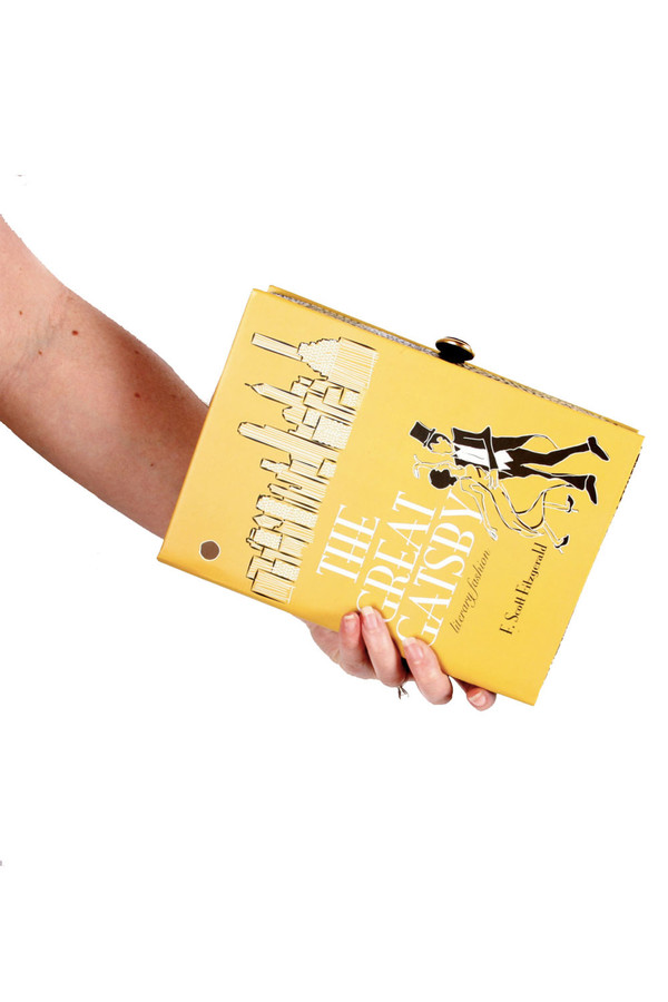 Chick Lit Designs Great Gatsby Book Clutch Chick Lit Designs Great Gatsby Book Clutch