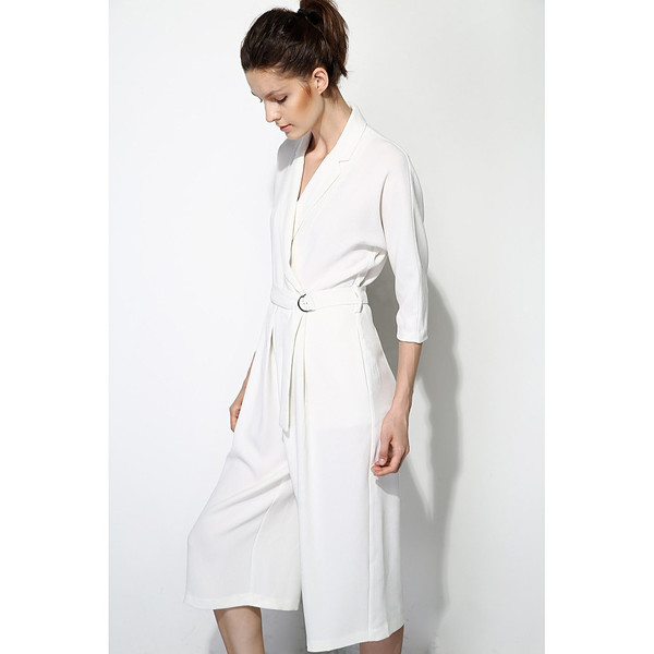 FEW MODA Minimalist Belted Jumpsuit FEW MODA Minimalist Belted Jumpsuit