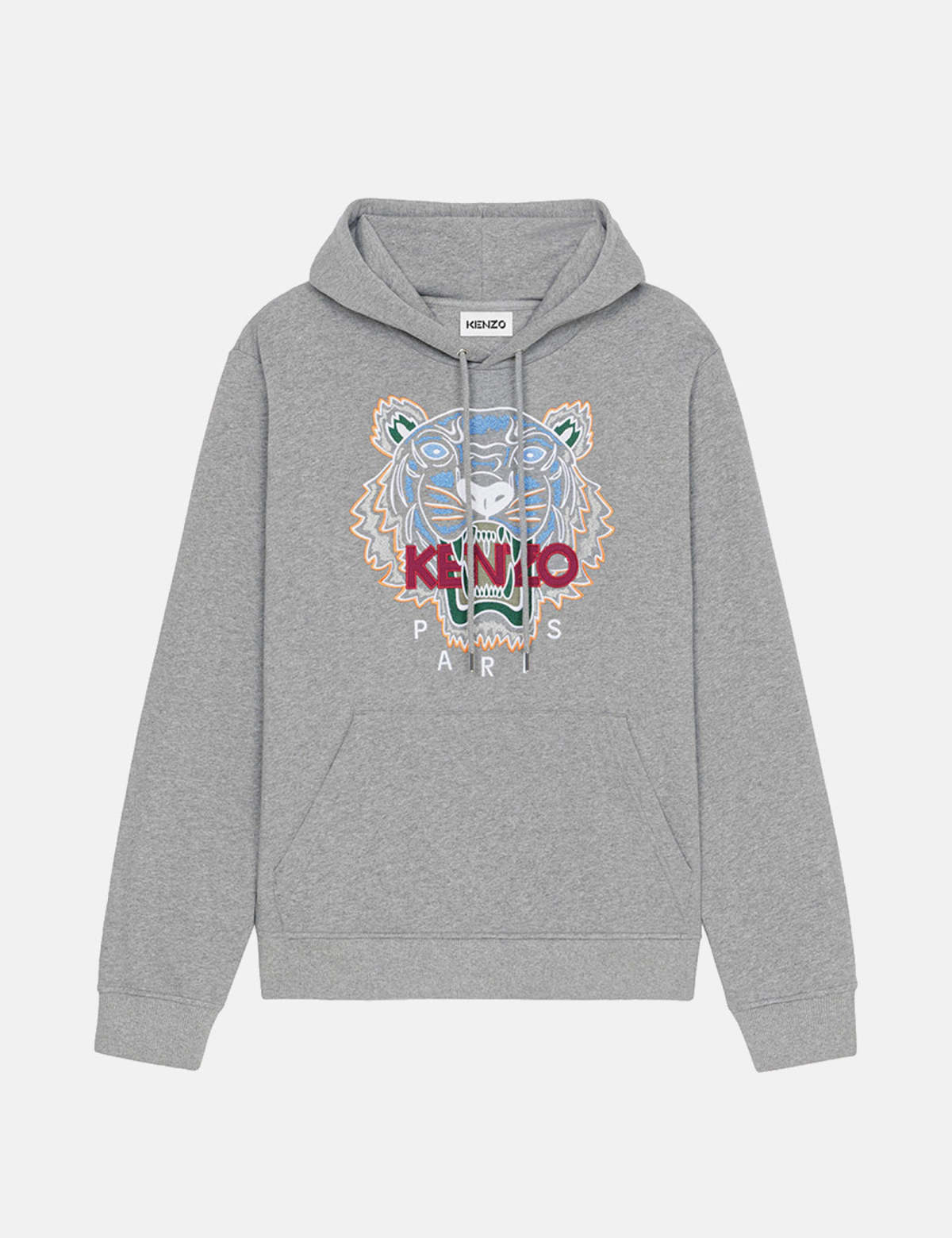 Kenzo Tiger Original Hooded Sweatshirt - Dove Grey