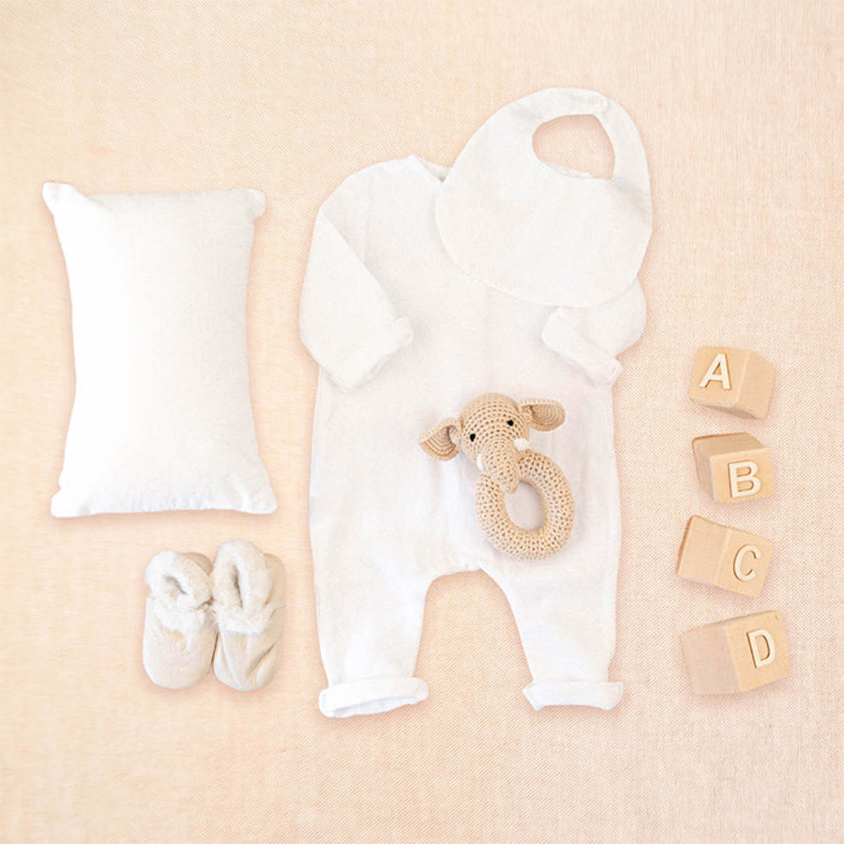 Kids ABCD By Advice 028 Baby Gift Set White Garmentory