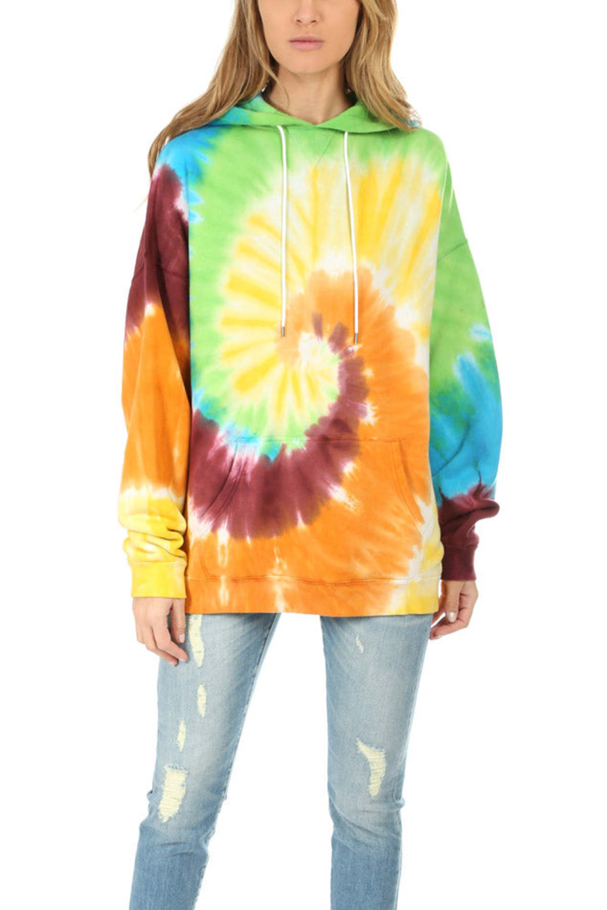 R13 Rainbow Hoodie - Tie Dye | Garmentory