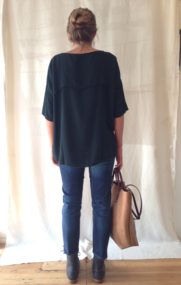 Black Crane Square Top Black Crane Square Top