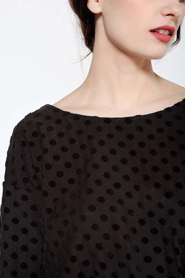 DES PETITS HAUTS RAFFY DARK DRESS DES PETITS HAUTS RAFFY DARK DRESS