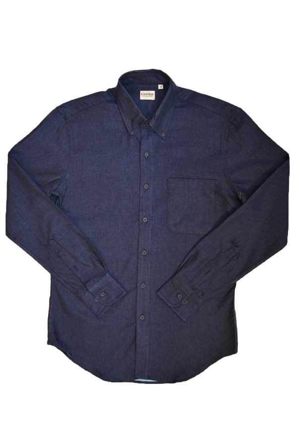 Men's United Stock Dry Goods Pin Dot Shirt Men's United Stock Dry Goods Pin Dot Shirt
