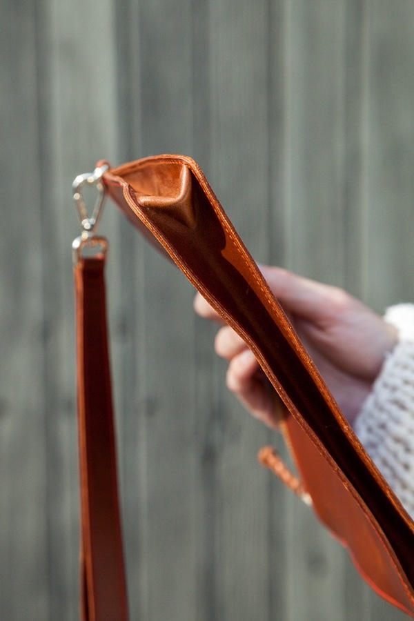 Creatures of Comfort Leather Pouch | whiskey Creatures of Comfort Leather Pouch | whiskey