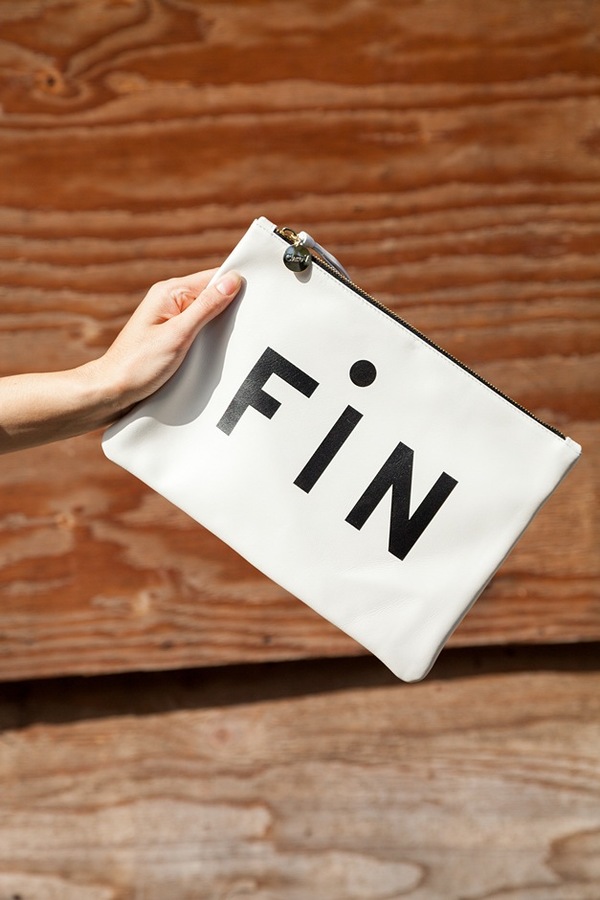 Clare V. Flat Clutch | white amalfi Clare V. Flat Clutch | white amalfi