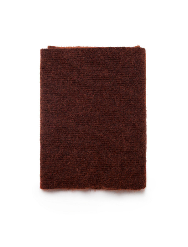 Acne Studios Womens Vilia Mohair Scarf Rust Brown Acne Studios Womens Vilia Mohair Scarf Rust Brown