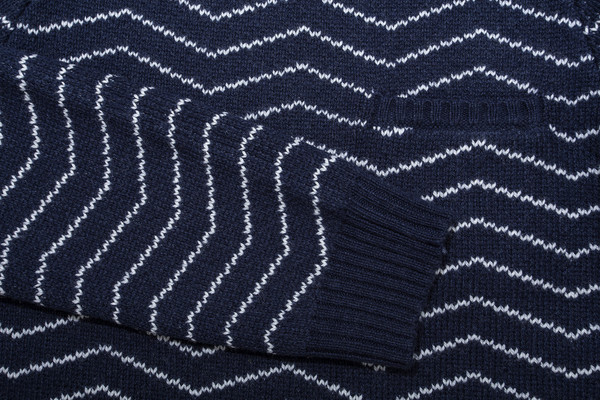 Men's Saturdays Surf NYC Keith Zig Zag Sweater Men's Saturdays Surf NYC Keith Zig Zag Sweater