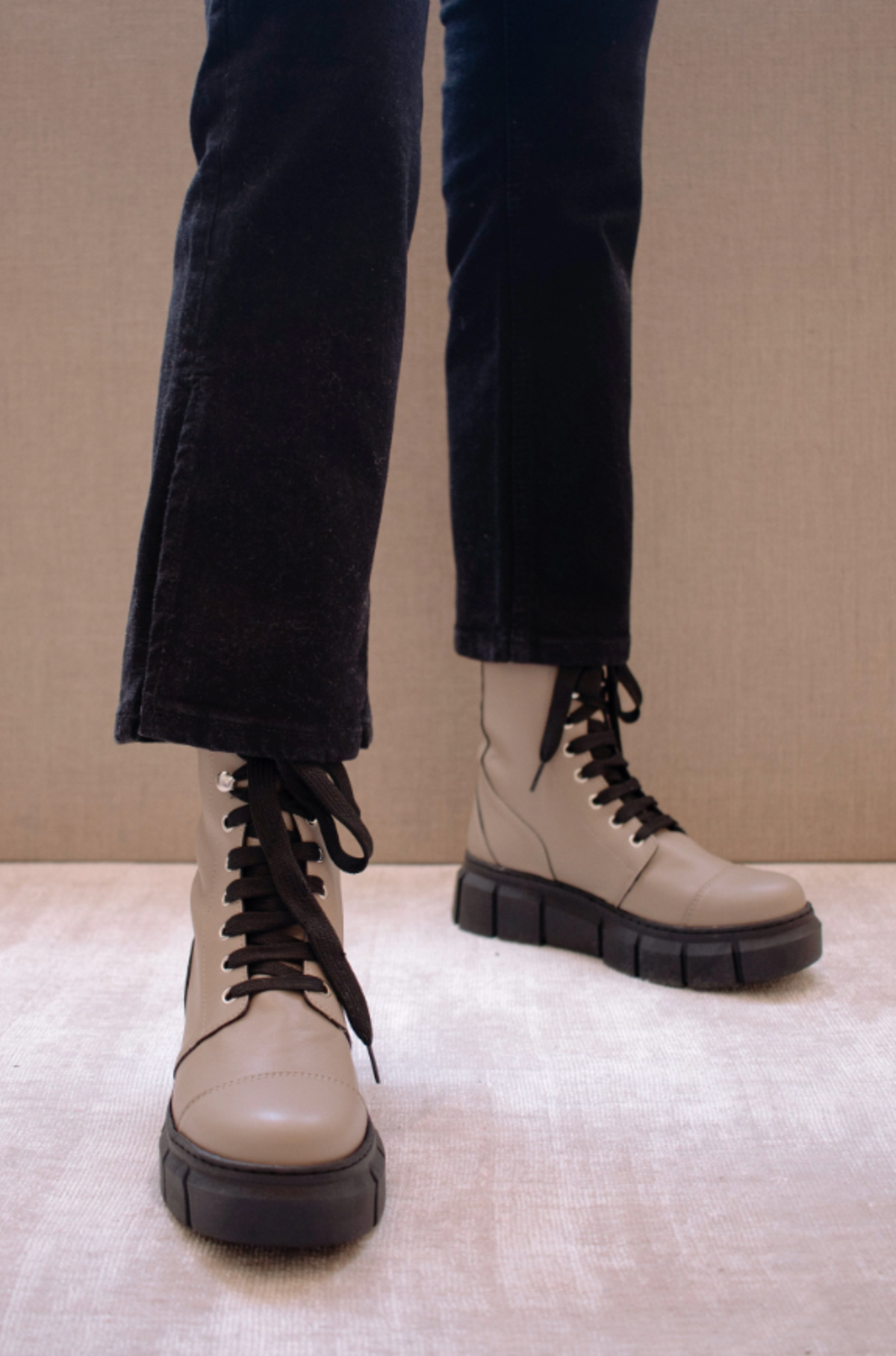 Alohas Women's Vegan Combat Boots Garmentory