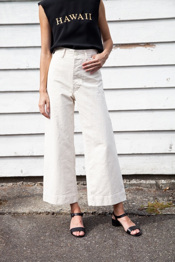 Jesse Kamm Sailor Pant - natural Jesse Kamm Sailor Pant - natural