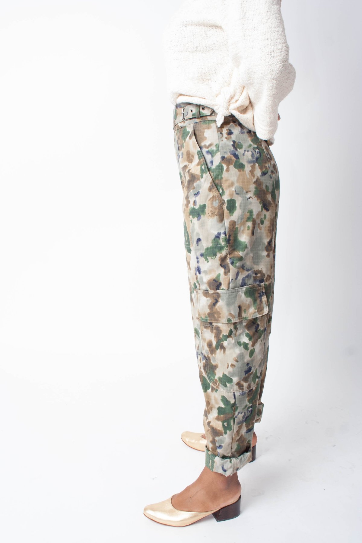 Rachel Comey Roam Pant - Multi Camo 