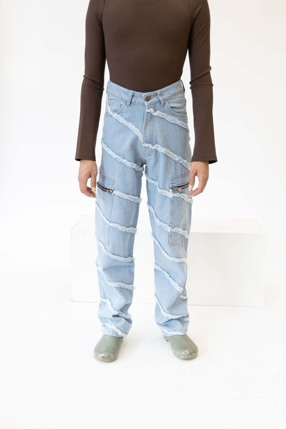 Tach Clothing cargo denim pants Garmentory