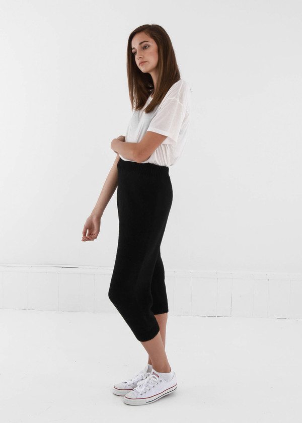 Baserange Black Gerda Trousers Baserange Black Gerda Trousers
