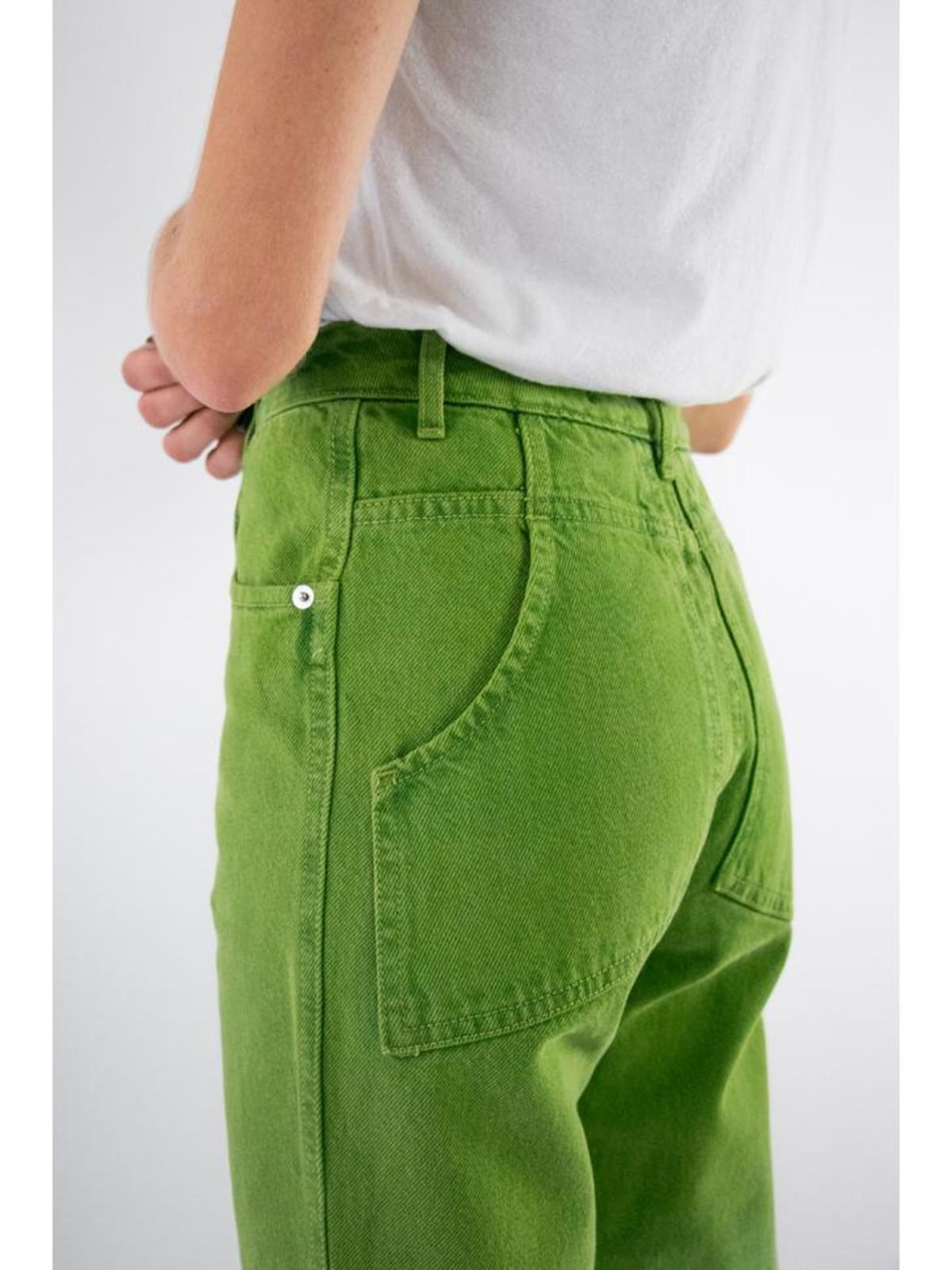 eckhaus latta green jeans