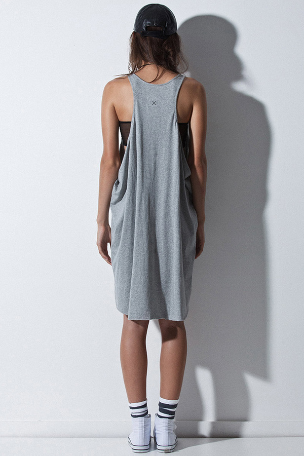 First Base Draped Dress First Base Draped Dress