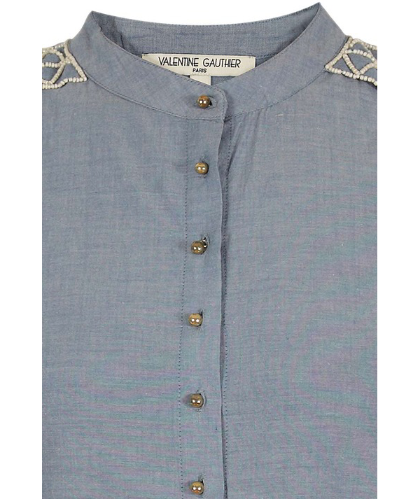 Valentine Gauthier Officer Chambray Shirt Valentine Gauthier Officer Chambray Shirt
