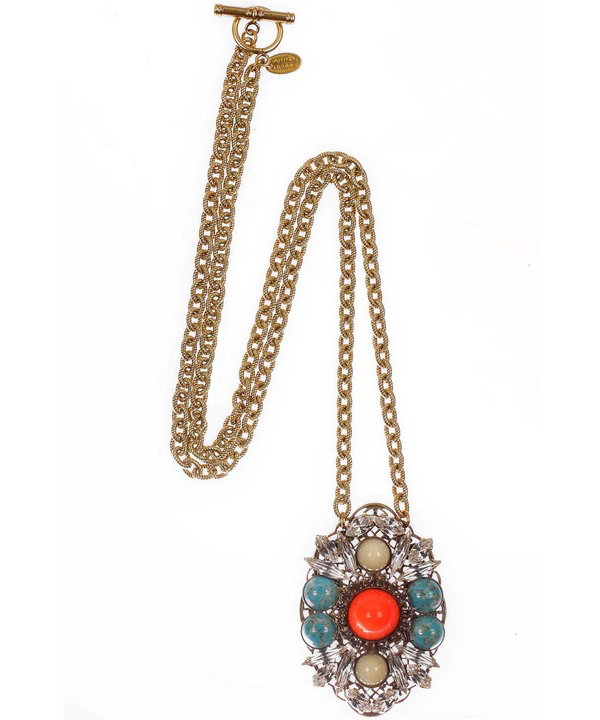 Anton Heunis Cabochon Pendant Necklace Anton Heunis Cabochon Pendant Necklace